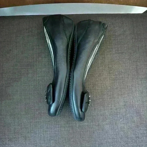 Ecco Bouillon Women's SlipOn Leather Loafers Black Sz 36 - Picture 5 of 7